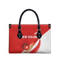 New Zealand Cricket Leather Bag Kiwi Birds Haka Dance Red Fern Sporty Style LT03 - Polynesian Pride