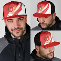 New Zealand Cricket Mesh Trucker Cap Kiwi Birds Haka Dance Red Fern Sporty Style LT03 - Polynesian Pride