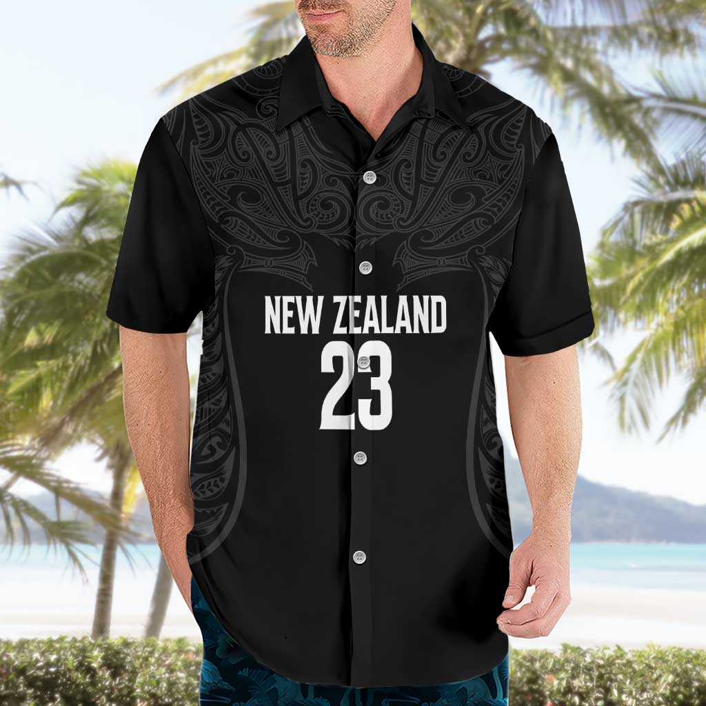 New Zealand Basketball Ta Moko Tribal Custom Hawaiian Shirt LT03 - Polynesian Pride