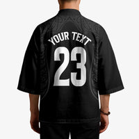 New Zealand Basketball Ta Moko Tribal Custom Kimono
