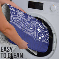 New Zealand Sea Animals with Maori Tribal Tattoo Bathroom Set Blue Color LT03 - Polynesian Pride