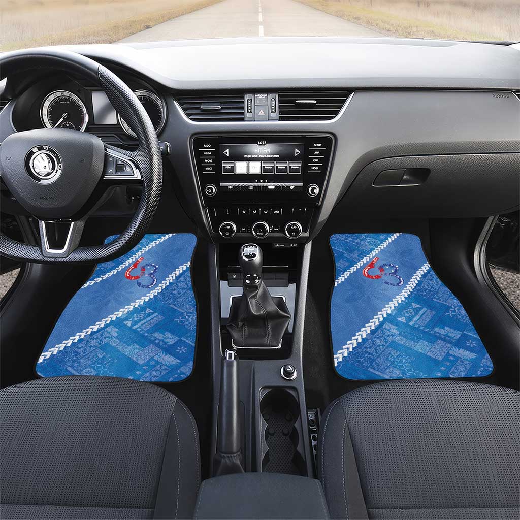 Samoa Independence Day Car Mats Anniversary 63th-Siapo Art