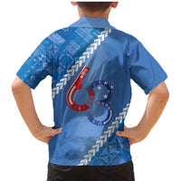 Samoa Independence Day Family Matching Mermaid Dress and Hawaiian Shirt Anniversary 63th-Siapo Art LT03 - Polynesian Pride
