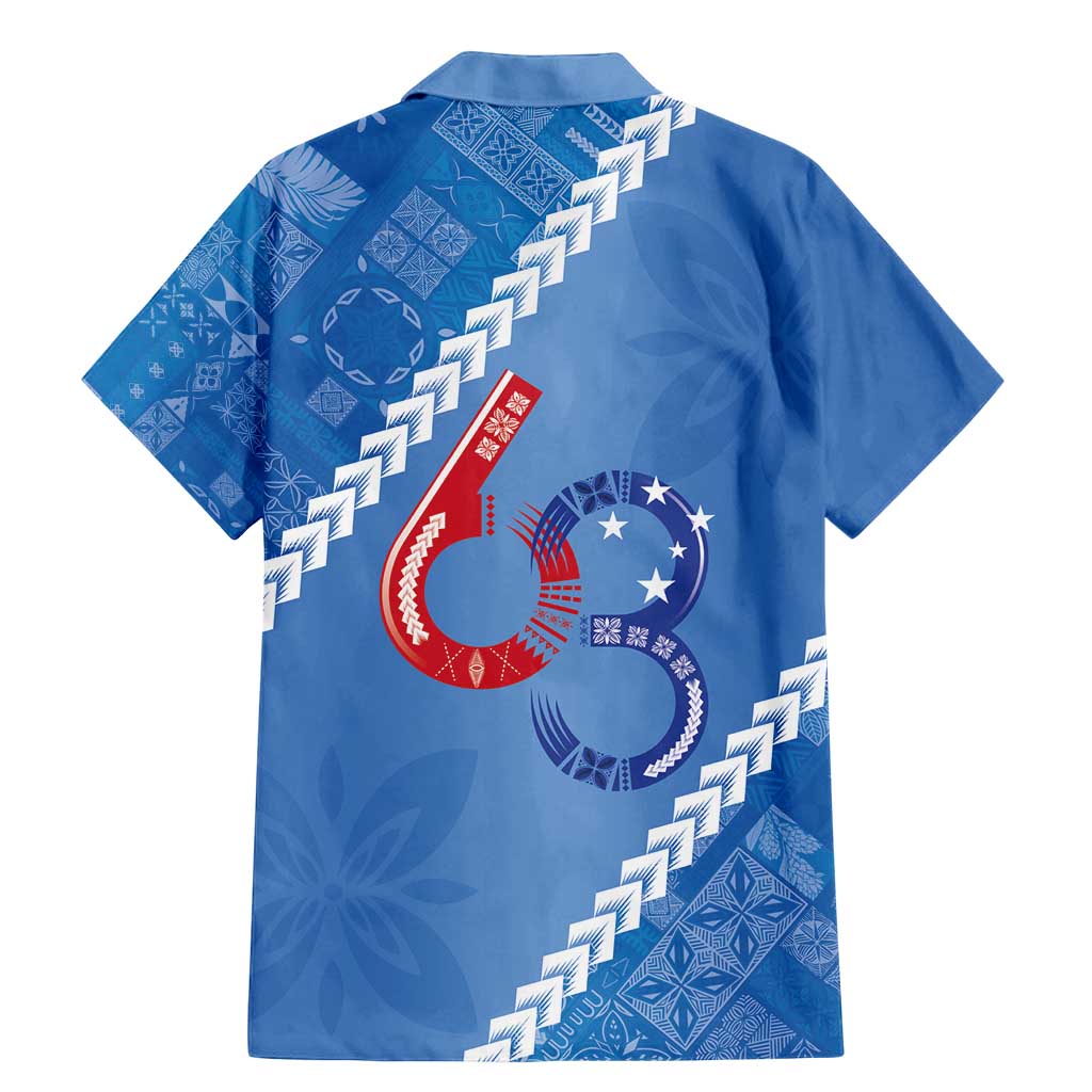 Samoa Independence Day Family Matching Mermaid Dress and Hawaiian Shirt Anniversary 63th-Siapo Art LT03 - Polynesian Pride