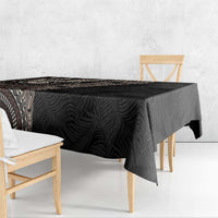 Fiji Traditional Masi Tablecloth Tapa Art Palm Leaves Pattern