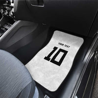 Rugby Fiji Car Mats Fijian Masi Tribal Sporty Style White Color LT03 - Polynesian Pride