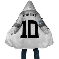 Custom Rugby Fiji Cloak Fijian Masi Tribal Sporty Style White Color LT03 Unisex White - Polynesian Pride