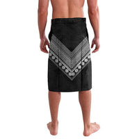 Custom Rugby Fiji Lavalava Fijian Masi Tribal Sporty Style Black Color LT03 - Polynesian Pride