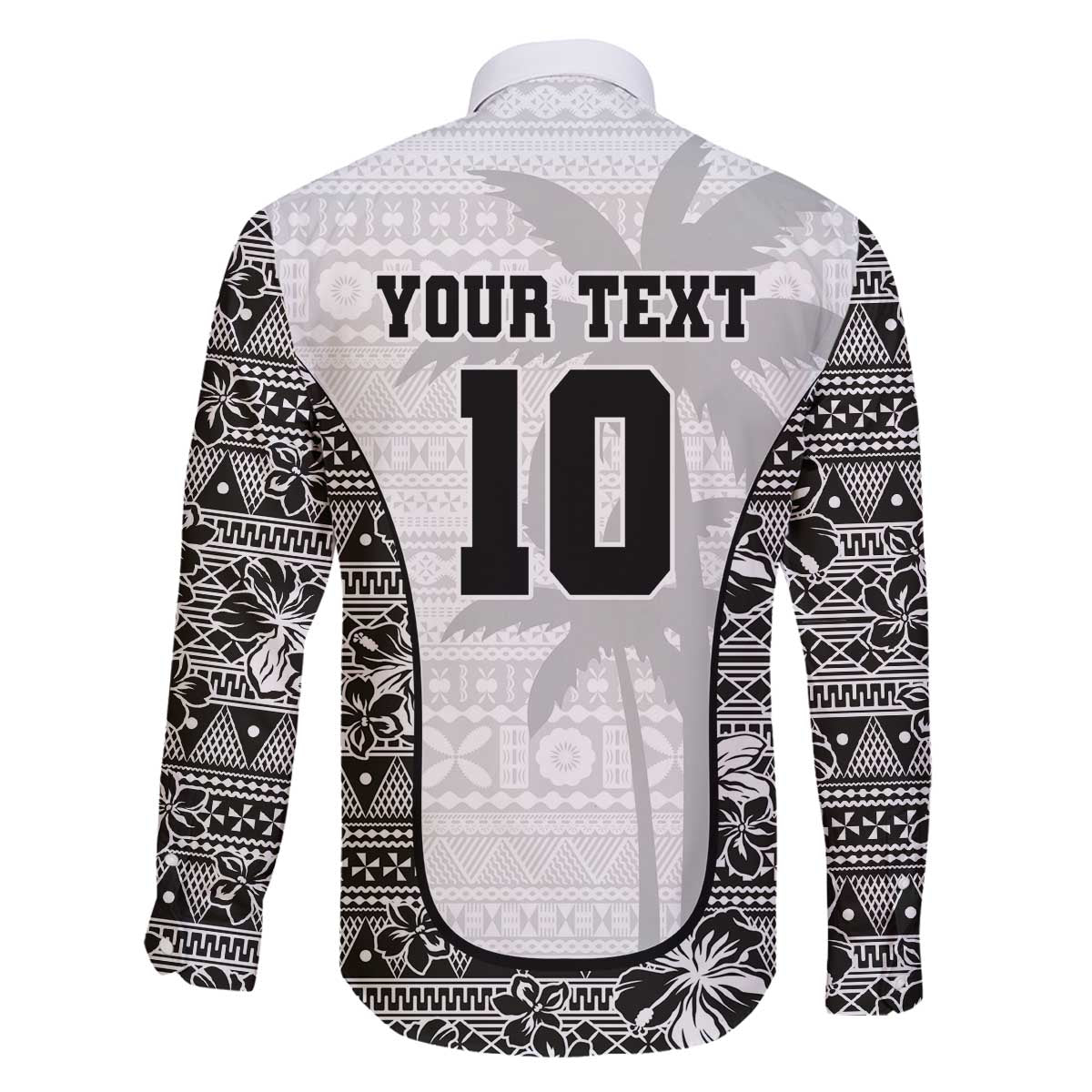 Custom Fiji Pacific Rugby 2024 Family Matching Off The Shoulder Long Sleeve Dress and Hawaiian Shirt Tapa Tribal and Fijian Masi Pattern LT03 - Polynesian Pride