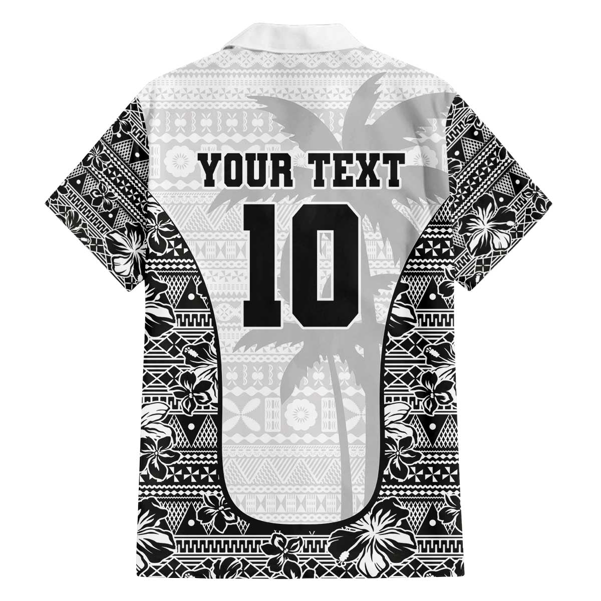 Custom Fiji Pacific Rugby 2024 Family Matching Off Shoulder Short Dress and Hawaiian Shirt Tapa Tribal and Fijian Masi Pattern LT03 - Polynesian Pride