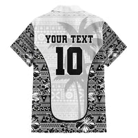 Custom Fiji Pacific Rugby 2024 Family Matching Tank Maxi Dress and Hawaiian Shirt Tapa Tribal and Fijian Masi Pattern LT03 - Polynesian Pride