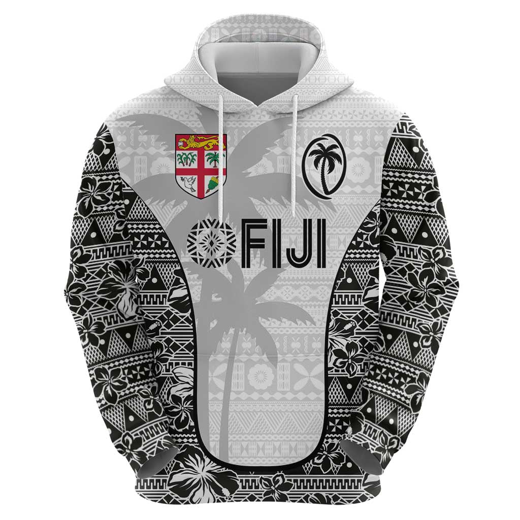 Custom Fiji Pacific Rugby 2024 Hoodie Tapa Tribal and Fijian Masi Pattern LT03 - Polynesian Pride