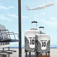 Custom Fiji Pacific Rugby 2024 Luggage Cover Tapa Tribal and Fijian Masi Pattern LT03 - Polynesian Pride