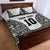 Custom Fiji Pacific Rugby 2024 Quilt Bed Set Tapa Tribal and Fijian Masi Pattern