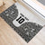 Custom Fiji Pacific Rugby 2024 Rubber Doormat Tapa Tribal and Fijian Masi Pattern