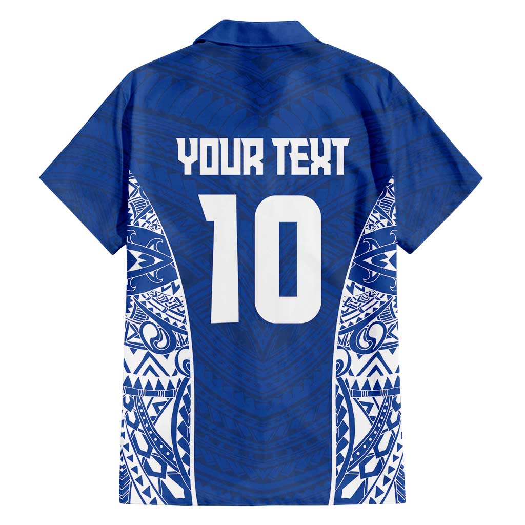 Custom Samoa Pacific Rugby 2024 Family Matching Long Sleeve Bodycon Dress and Hawaiian Shirt Polynesian Pacific Tribal Pattern LT03 - Polynesian Pride