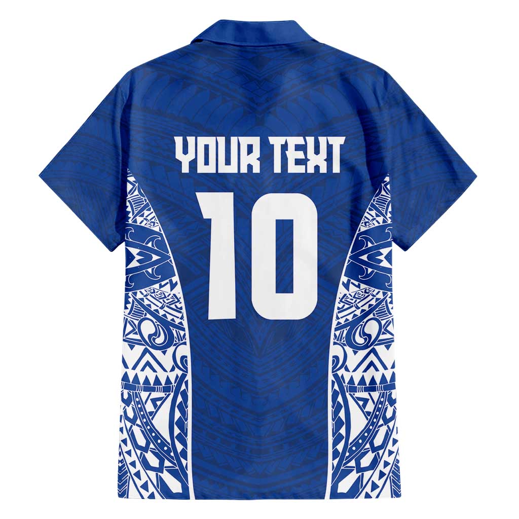 Custom Samoa Pacific Rugby 2024 Family Matching Short Sleeve Bodycon Dress and Hawaiian Shirt Polynesian Pacific Tribal Pattern LT03 - Polynesian Pride