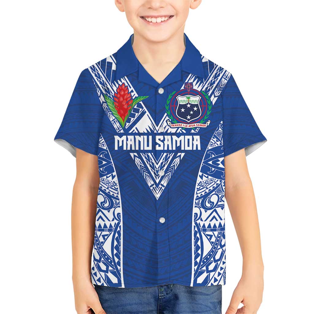 Custom Samoa Pacific Rugby 2024 Family Matching Summer Maxi Dress and Hawaiian Shirt Polynesian Pacific Tribal Pattern