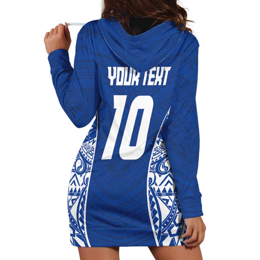 Custom Samoa Pacific Rugby 2024 Hoodie Dress Polynesian Pacific Tribal Pattern LT03 - Polynesian Pride