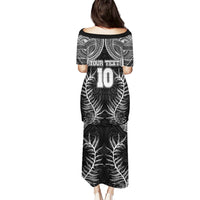 Custom New Zealand Rugby Puletasi Aotearoa Champion Cup History with Silver Fern LT03 - Polynesian Pride