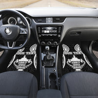 Personalised New Zealand Rugby Car Mats Aotearoa Champion Cup History with Haka Dance LT03 - Polynesian Pride