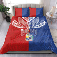 Tokouso Tonga Samoa Bedding Set Proud of Brotherhood LT03 - Polynesian Pride