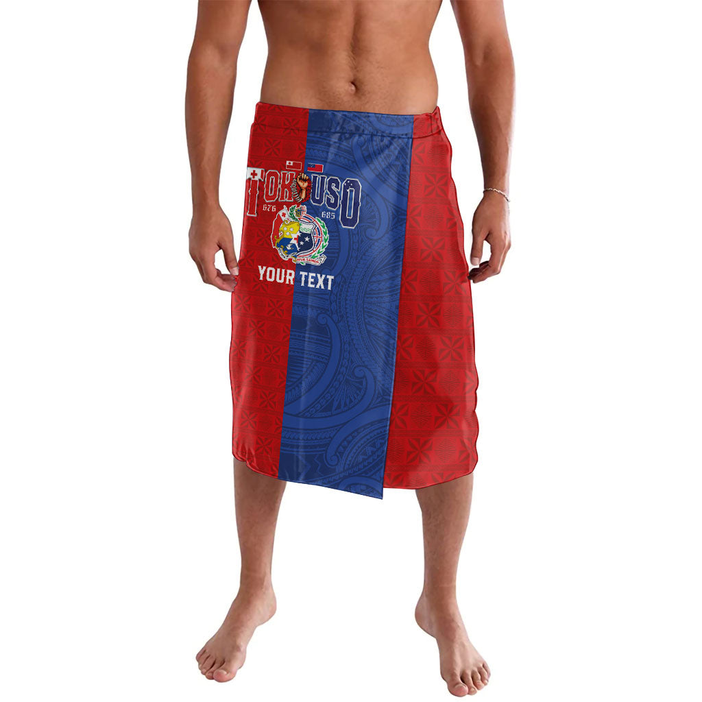 Personalised Tokouso Tonga Samoa Lavalava Proud of Brotherhood