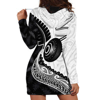 Personalised Aotearoa Lawn Bowls Hoodie Dress Maori and Silver Fern Half Style LT03 - Polynesian Pride