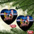 New Zealand and Australia Merry Christmas Ceramic Ornament Kiwi Bird and Kangaroo Xmas Vibe