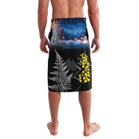 New Zealand and Australia Merry Christmas Lavalava Kiwi Bird and Kangaroo Xmas Vibe LT03 - Polynesian Pride
