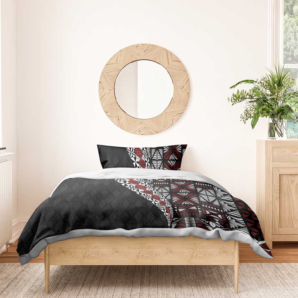 Tonga Ngatu Art Tattoo Polynesian Bedding Set