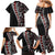 Tonga Ngatu Art Tattoo Polynesian Family Matching Mermaid Dress and Hawaiian Shirt