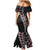 Tonga Ngatu Art Tattoo Polynesian Family Matching Mermaid Dress and Hawaiian Shirt