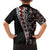 Tonga Ngatu Art Tattoo Polynesian Family Matching Puletasi and Hawaiian Shirt