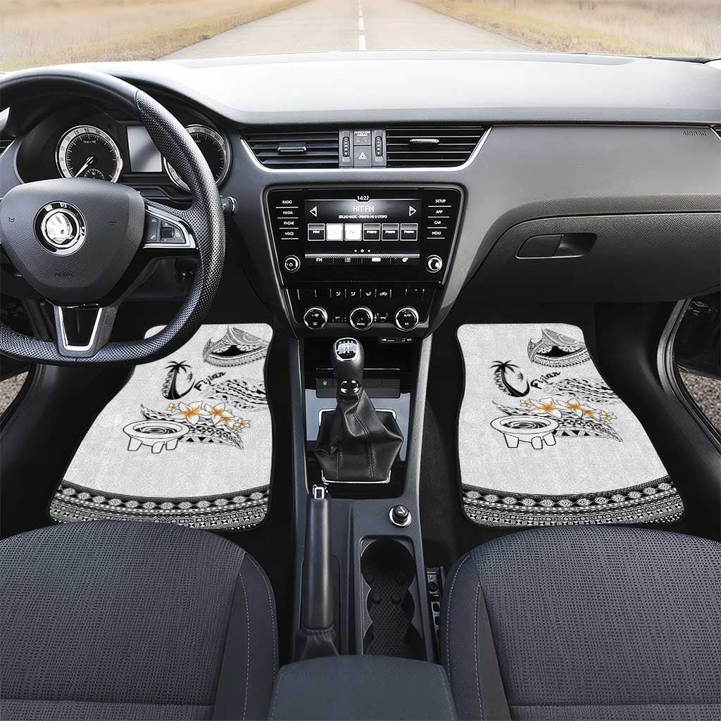 Fijian Traditional Culture Car Mats Tapa Tribal Tattoos - Polynesian Pride