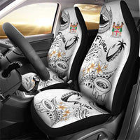 Fijian Traditional Culture Car Seat Cover Tapa Tribal Tattoos LT03 - Polynesian Pride
