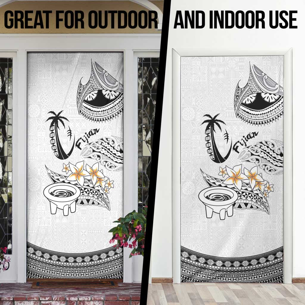 Fijian Traditional Culture Door Cover Tapa Tribal Tattoos LT03 - Polynesian Pride
