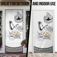 Fijian Traditional Culture Door Cover Tapa Tribal Tattoos LT03 - Polynesian Pride