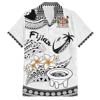 Fijian Traditional Culture Hawaiian Shirt Tapa Tribal Tattoos LT03 White - Polynesian Pride
