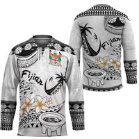 Fijian Traditional Culture Hockey Jersey Tapa Tribal Tattoos LT03 - Polynesian Pride