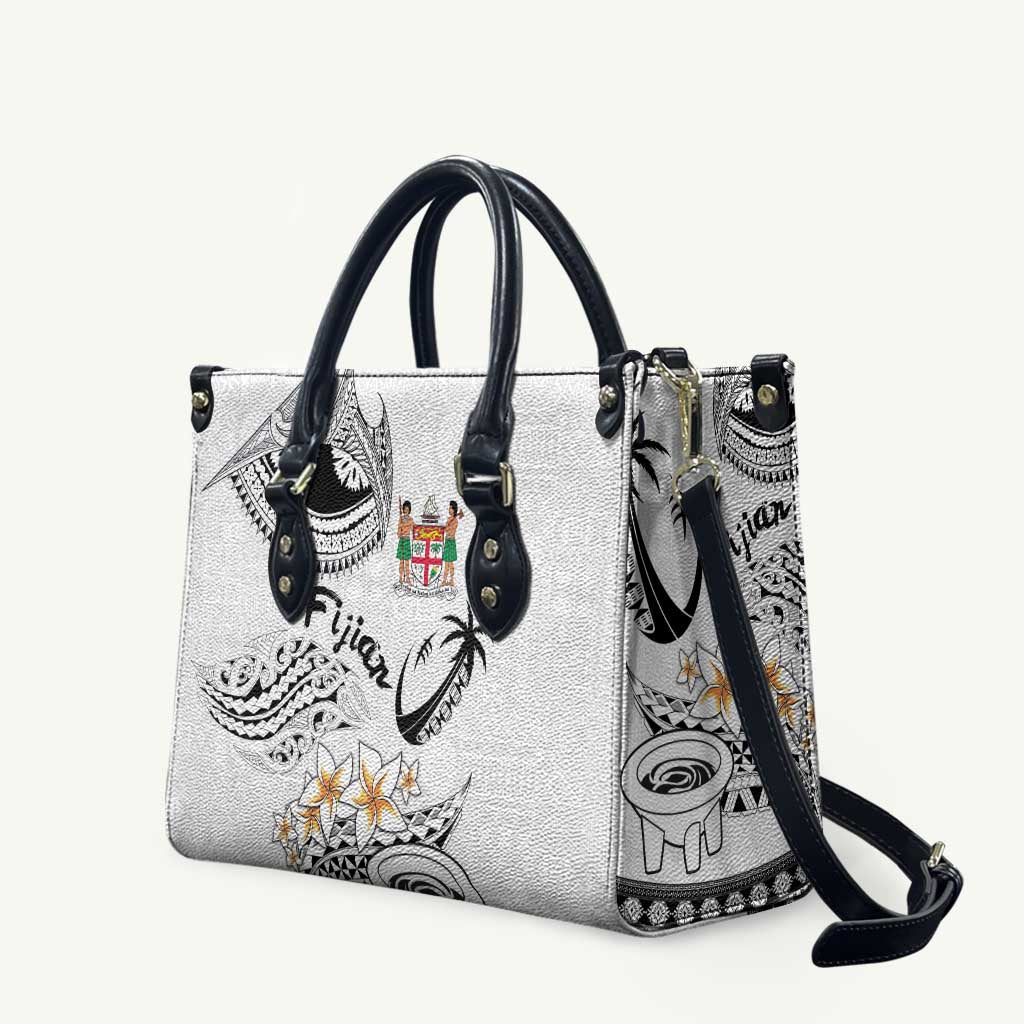 Fijian Traditional Culture Leather Bag Tapa Tribal Tattoos - Polynesian Pride