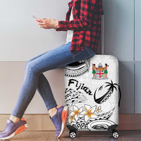 Fijian Traditional Culture Luggage Cover Tapa Tribal Tattoos LT03 - Polynesian Pride