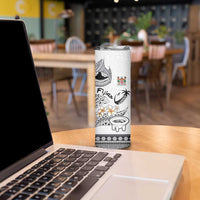 Fijian Traditional Culture Skinny Tumbler Tapa Tribal Tattoos LT03 - Polynesian Pride