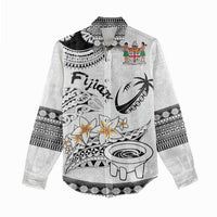 Fijian Traditional Culture Women Casual Shirt Tapa Tribal Tattoos LT03 - Polynesian Pride