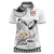 Fijian Traditional Culture Women Polo Shirt Tapa Tribal Tattoos - Polynesian Pride