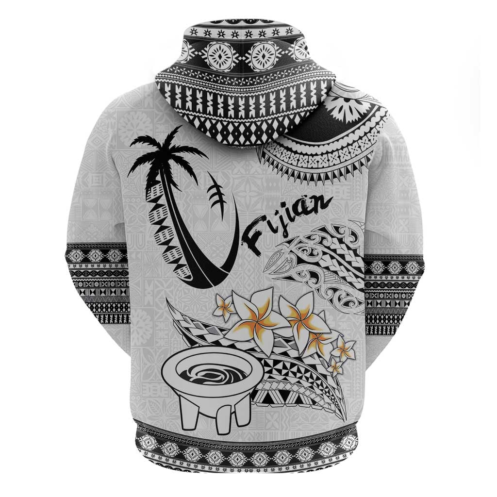 Fijian Traditional Culture Zip Hoodie Tapa Tribal Tattoos LT03 - Polynesian Pride