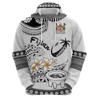 Fijian Traditional Culture Zip Hoodie Tapa Tribal Tattoos LT03 - Polynesian Pride