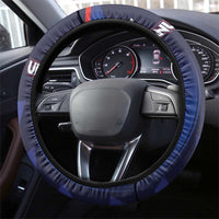 Rugby Samoa Steering Wheel Cover Siva Tau Spirit Sporty Vibes - Polynesian Pride
