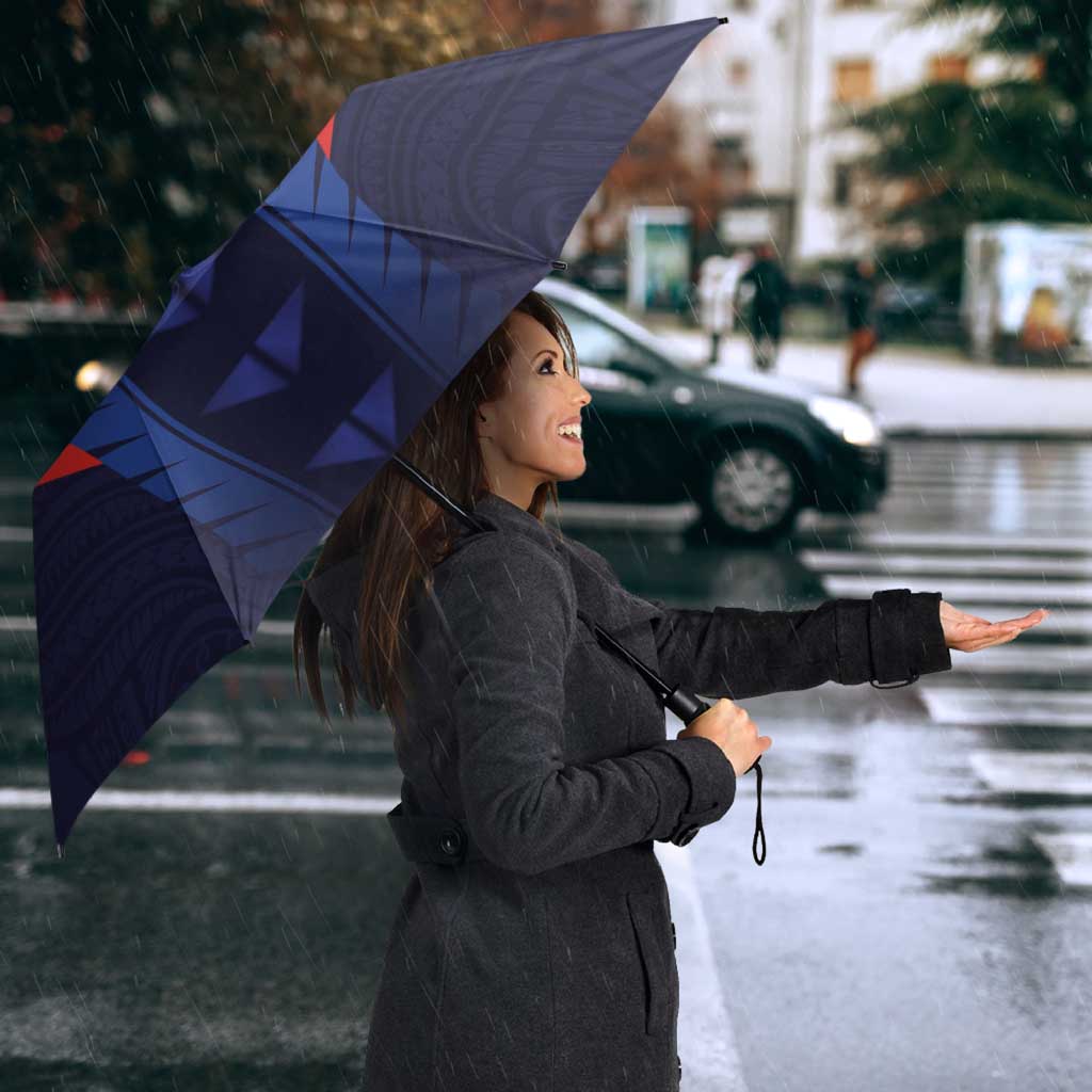 Rugby Samoa Umbrella Siva Tau Spirit Sporty Vibes LT03 - Polynesian Pride