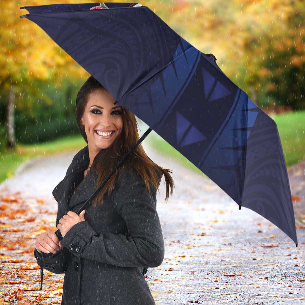 Rugby Samoa Umbrella Siva Tau Spirit Sporty Vibes LT03 - Polynesian Pride